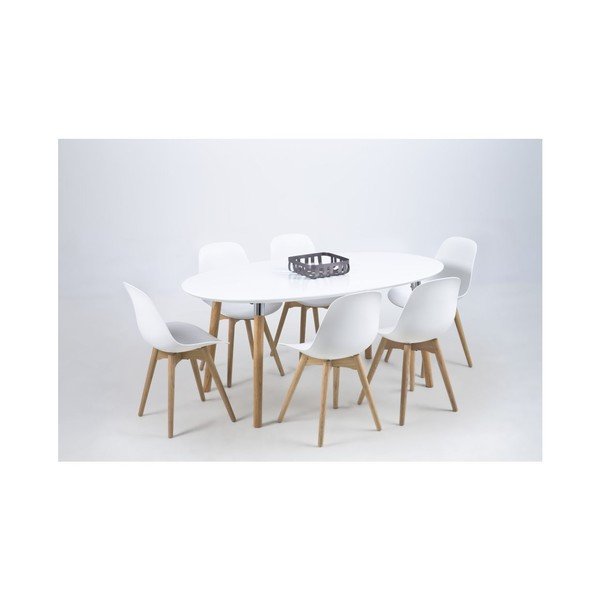 Beli jedilni stol Actona Scramble-image-3