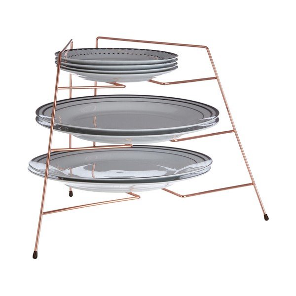 Bakrena kovinska dodatna kuhinjska polica 37x25 cm Rowan – Premier Housewares-image-2