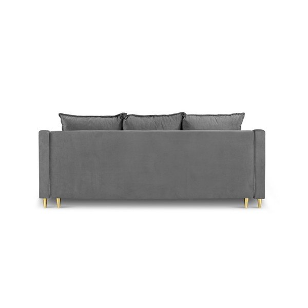 Svetlo siva raztegljiva sedežna garnitura s prostorom za shranjevanje Mazzini Sofas Pansy, 215 cm-image-4