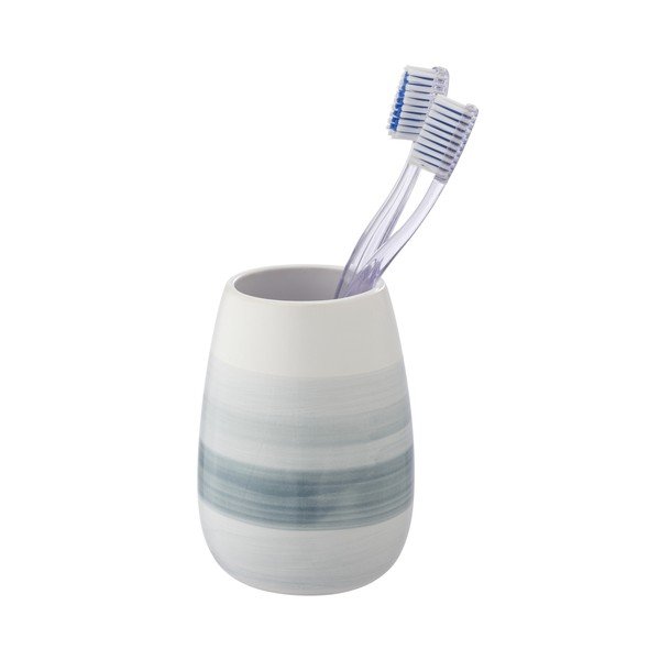 Bel keramičen lonček za zobne ščetke Burgio – Wenko-image-2