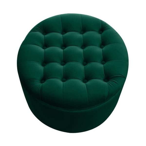 Temno zelen puf s prostorom za shranjevanje JohnsonStyle Estrid French Velvet, ⌀ 52 cm-image-3