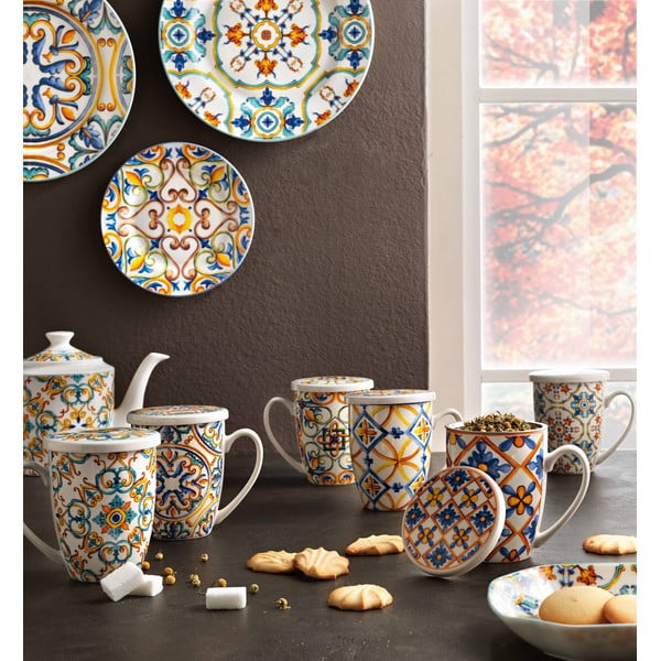 Porcelanaste skodelice za espresso v kompletu 2 ks Medicea – Brandani-image-1