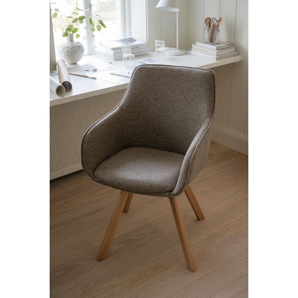 Bež oblazinjeni jedilni stoli v kompletu 2 ks Alison – Rowico-image-2