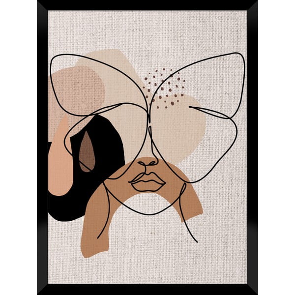 Plakat v okvirju Styler Framepic Butterfly Girl, 40 x 30 cm