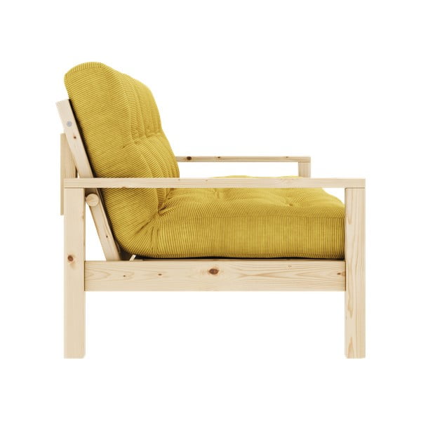 Rumena raztegljiva sedežna garnitura 205 cm Knob – Karup Design-image-4