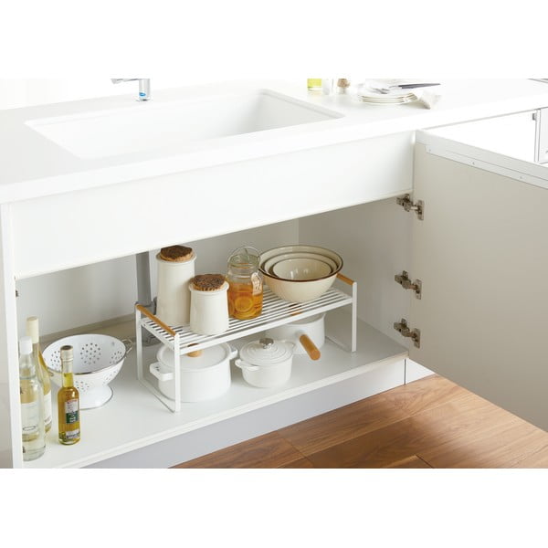 Bela kuhinjska polica Yamazaki Tosca-image-4