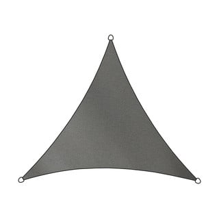 Sivo trikotno senčno jadro Livin' Outdoor Como, 3,6 m