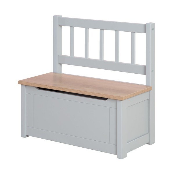 Sivorjava otroška klop Woody – Roba