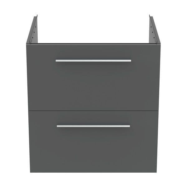 Siva stenska omarica za pod umivalnik 60x63 cm i.Life B – Ideal Standard