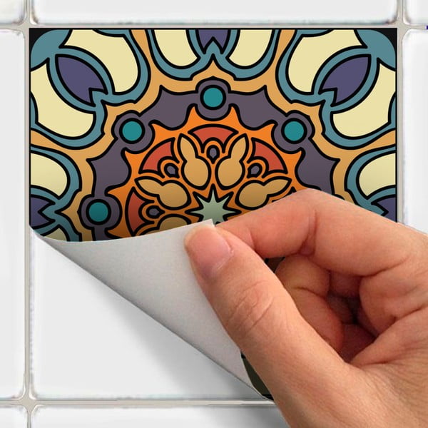 Komplet 15 dekorativnih stenskih nalepk Ambiance La Plata-image-1