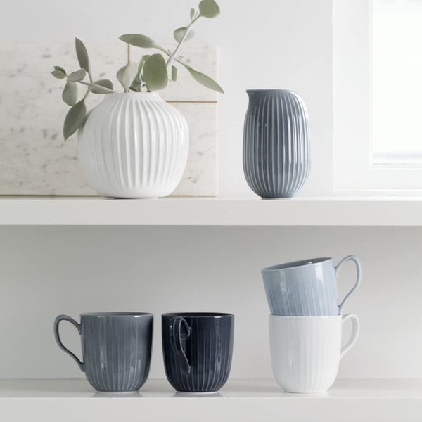 Antracitno siva porcelanasta skodelica Kähler Design Hammershoi, 330 ml-image-2
