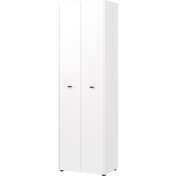 Bela garderobna omara 59x198 cm Lucena – Germania-image-1
