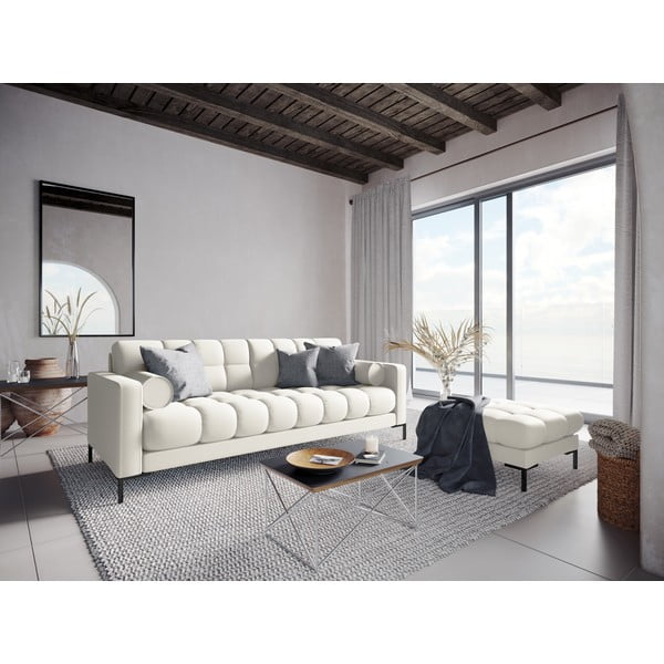 Svetlo bež otoman Cosmopolitan Design Bali, 60 cm-image-4