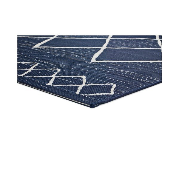 Temno modra zunanja preproga Universal Elba, 80 x 150 cm-image-1