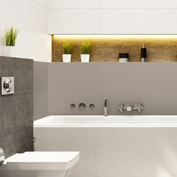 Stenska nalepka 200x60 cm Taupe - Ambiance-image-3