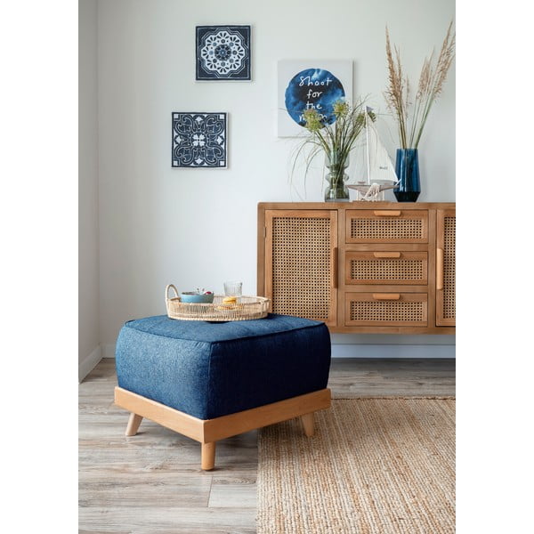 Mornarsko moder tabure Miuform Dazzling Daisy-image-3