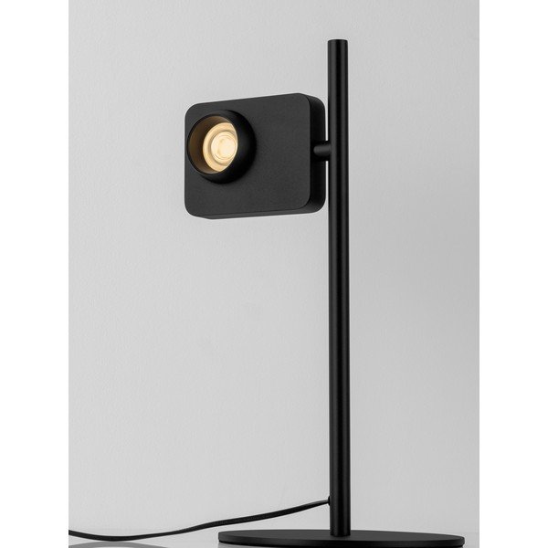 Črna aluminijasta LED namizna svetilka z upogljivo konstrukcijo/zatemnitvena (višina 46 cm) Kedros – Nova Luce-image-2