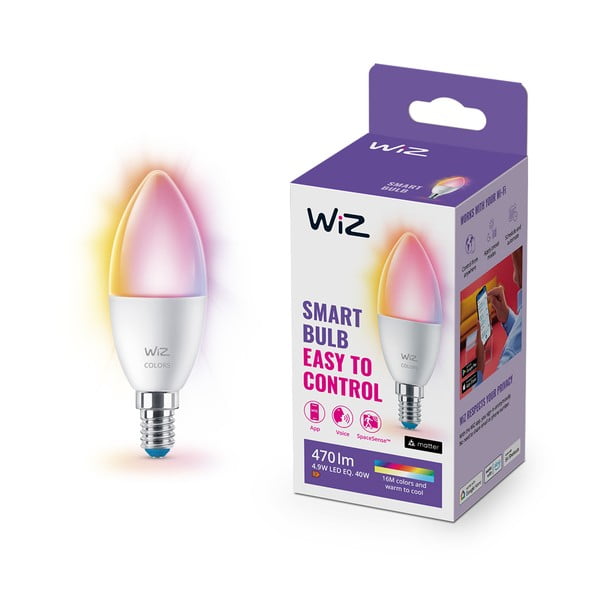 LED pametna žarnica z žarnico E14, 5 W – WiZ-image-2