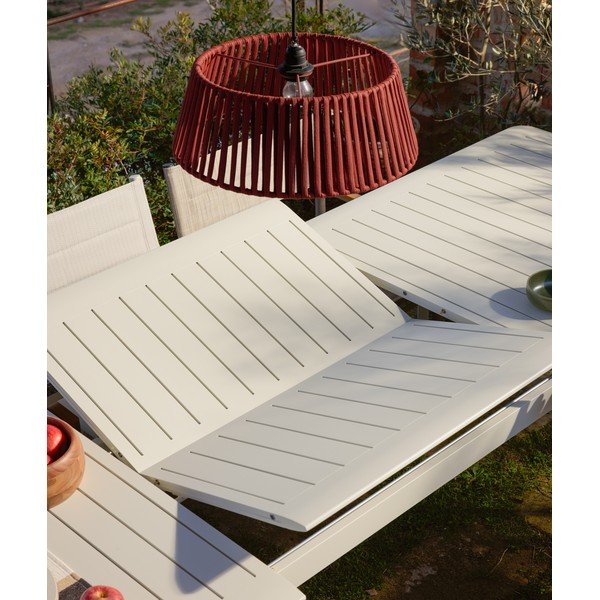 Kovinska vrtna miza 100x205 cm Brela – Kave Home-image-3