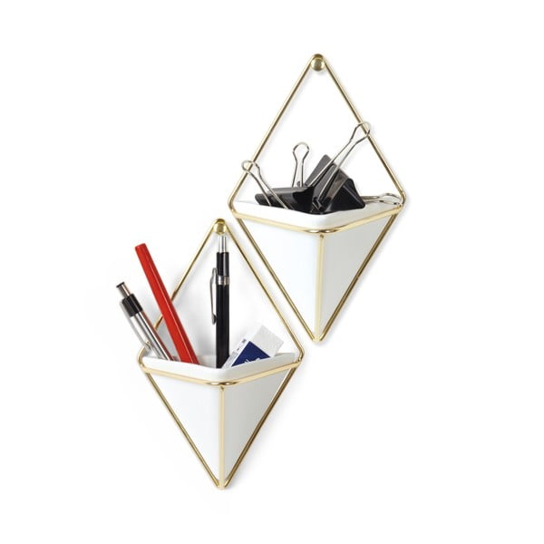 Viseči keramični lončki za zelišča v kompletu 2 kos Trigg - Umbra-image-4