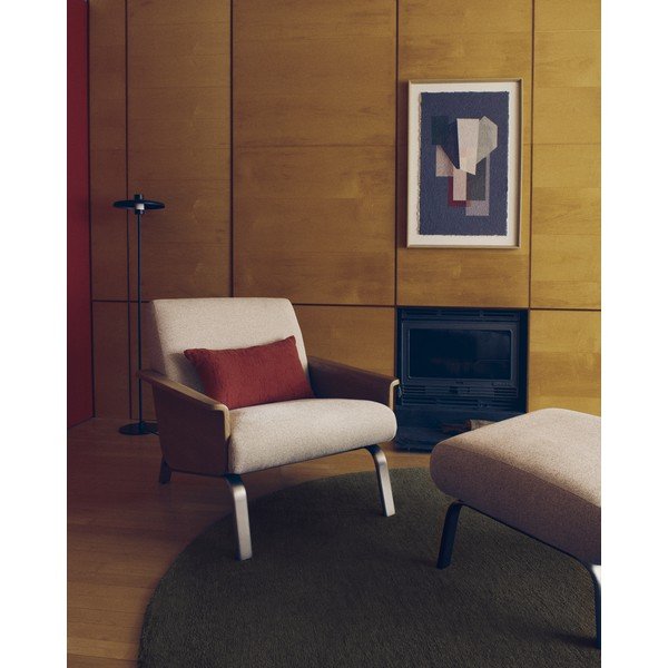 Bež tabure iz šenilje Amsen – Kave Home-image-4