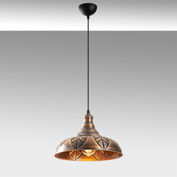 Viseča svetilka v bronasti barvi s kovinskim senčilom ø 31 cm Chandelier – Opviq lights-image-1