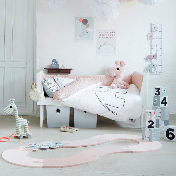 Modra posteljnina Done by Deer Elphee 100x135 cm-image-1