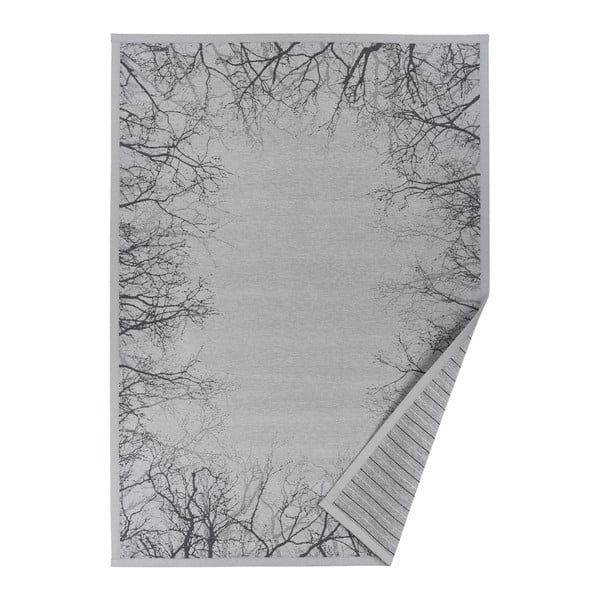 Siva vzorčasta oobojestranska preproga Narma Puise, 160 x 230 cm