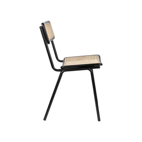 Jedilni stoli iz črnega ratana v kompletu 2 kos Jort - Zuiver-image-4