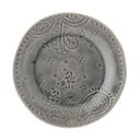 Krožnik iz sive keramike Bloomingville Rani, ø 26,5 cm