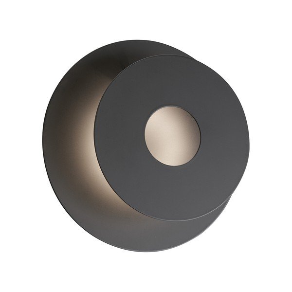 Črna LED stenska svetilka Hennes – Fischer & Honsel