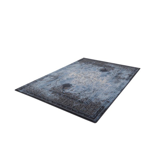 Modra volnena preproga 200x300 cm Difida – Agnella-image-4