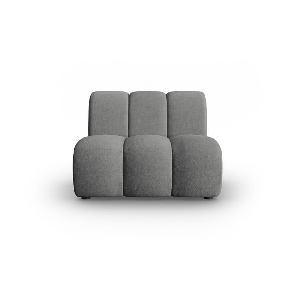 Siva modularna sedežna garnitura Lupine – Micadoni Home
