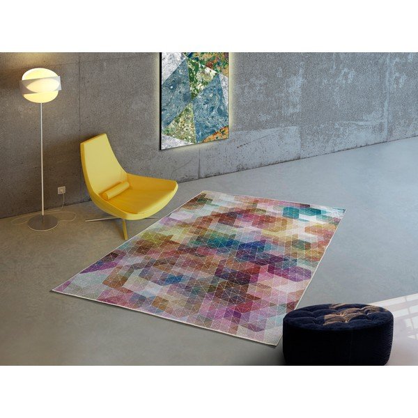 Preproga z vsebnostjo bombaža Universal Haria Multi, 80 x 150 cm-image-1