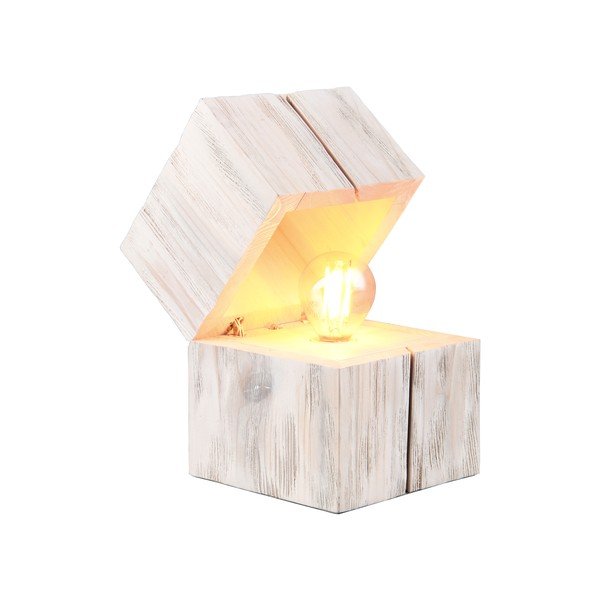 Bela namizna svetilka (višina 16 cm) Treasure – Trio-image-3