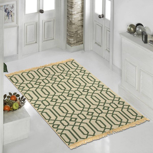 Zelena preproga Ya Rugs Kenar, 80 x 150 cm-image-2
