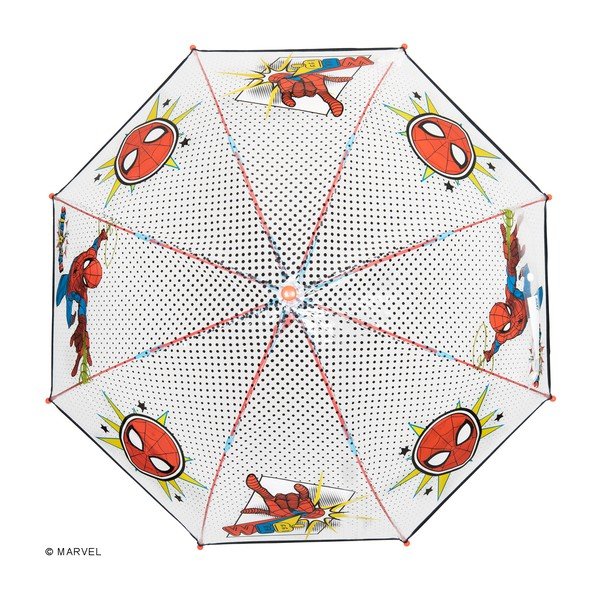 Prozoren otroški dežnik Ambiance Spiderman Marvel, ⌀ 74 cm-image-2