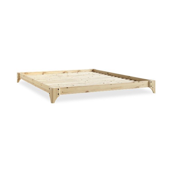 Postelja z vzmetnico Karup Design Elan Comfort Mat Natural Clear/Black, 160 x 200 cm-image-3