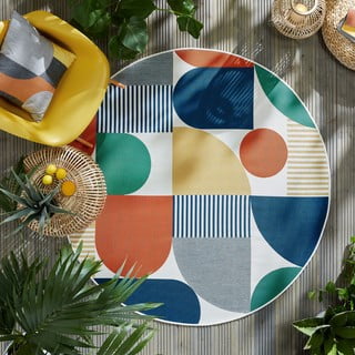 Okrogla zunanja preproga ø 160 cm Geo - Flair Rugs