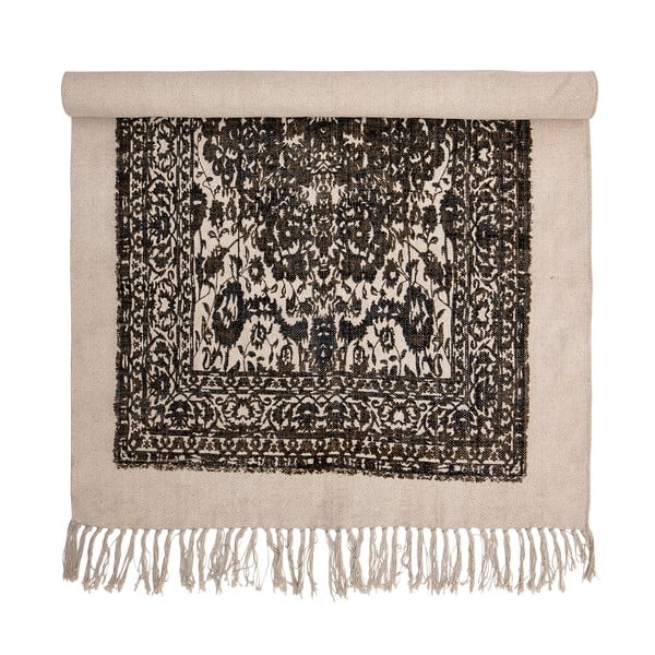 Bež-črna preproga Bloomingville Luca, 90 x 150 cm-image-2