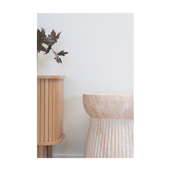 Lončena okrogla vrtna mizica ø 37 cm Bonn – House Nordic-image-4