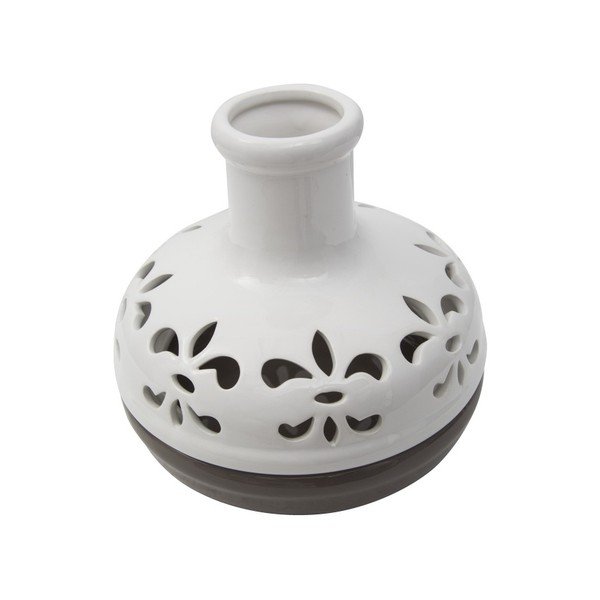 Vaza iz rjavega in belega porcelana Mauro Ferretti-image-2