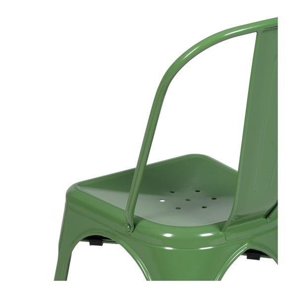 Zeleni kovinski jedilni stoli v kompletu 2 ks – Ixia-image-4