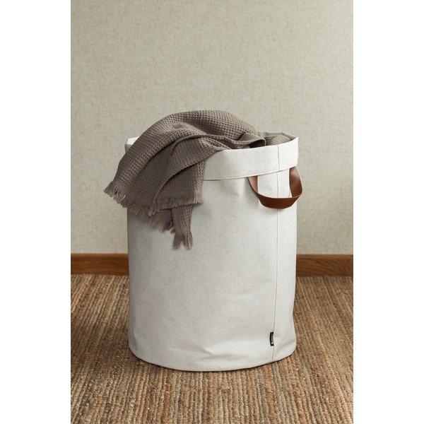 Bež tekstilni koš za perilo 69 l Soft Storage – Bigso-image-1