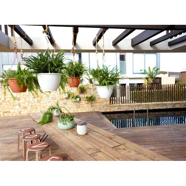 Plastičen cvetlični lonec ø 31 cm Algarve – Artevasi-image-4