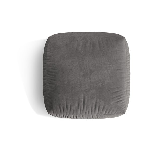 Siv žameten modularni otoman Martina – Micadoni -image-2