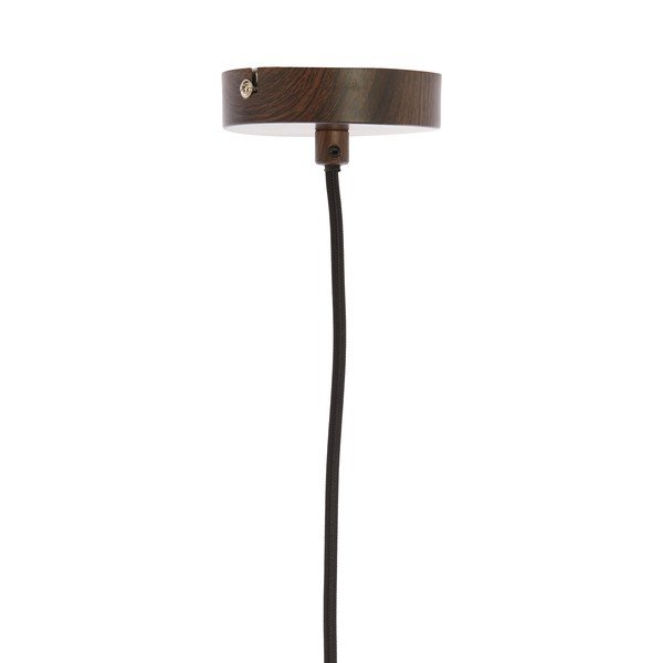 Viseča svetilka v barvi terakote s tekstilnim senčilom ø 10 cm Bibury – Light & Living-image-2
