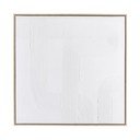Ročno naslikana slika z okvirjem/na platnu 83x83 cm Texture – Bizzotto