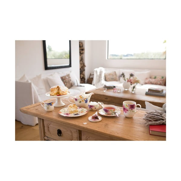 Porcelanski krožnik z motivom cvetja Villeroy & Boch Mariefleur Tea, ⌀ 16 cm-image-2