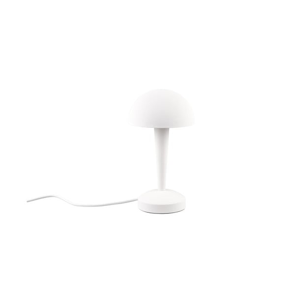 Bela LED namizna svetilka (višina 26 cm) Canaria – Trio